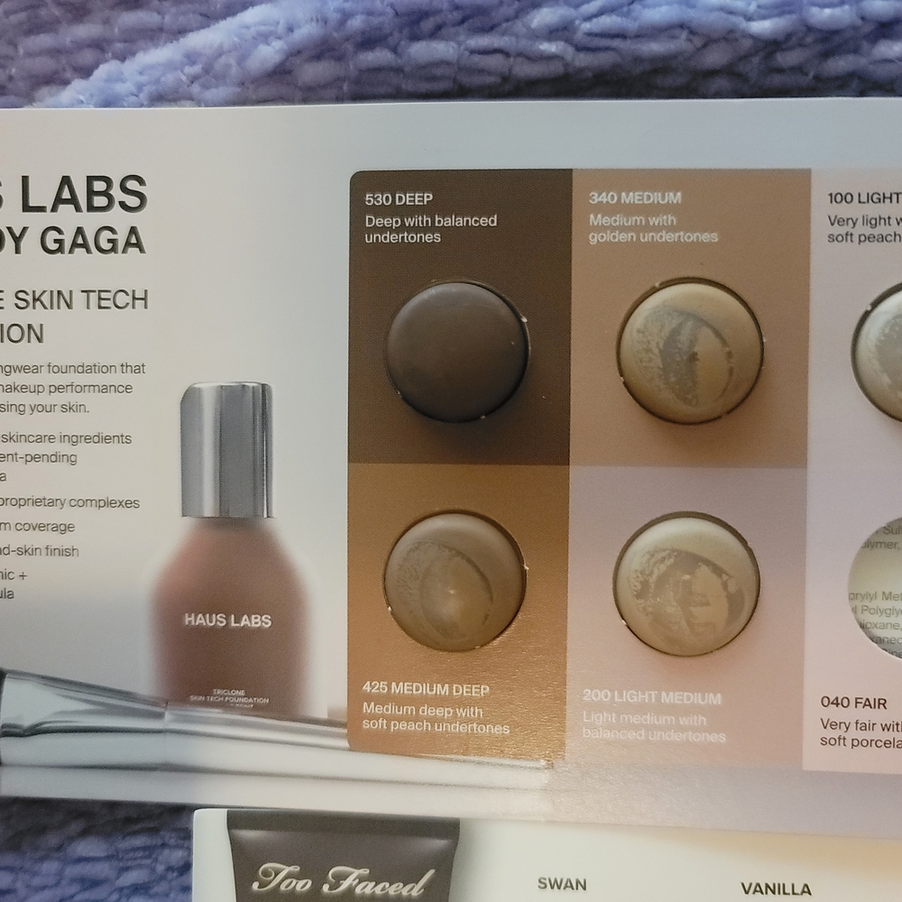 Foundation Sample Set - Picture 2 of 3